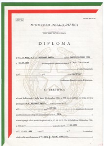 DIPLOMA ESERCITO       